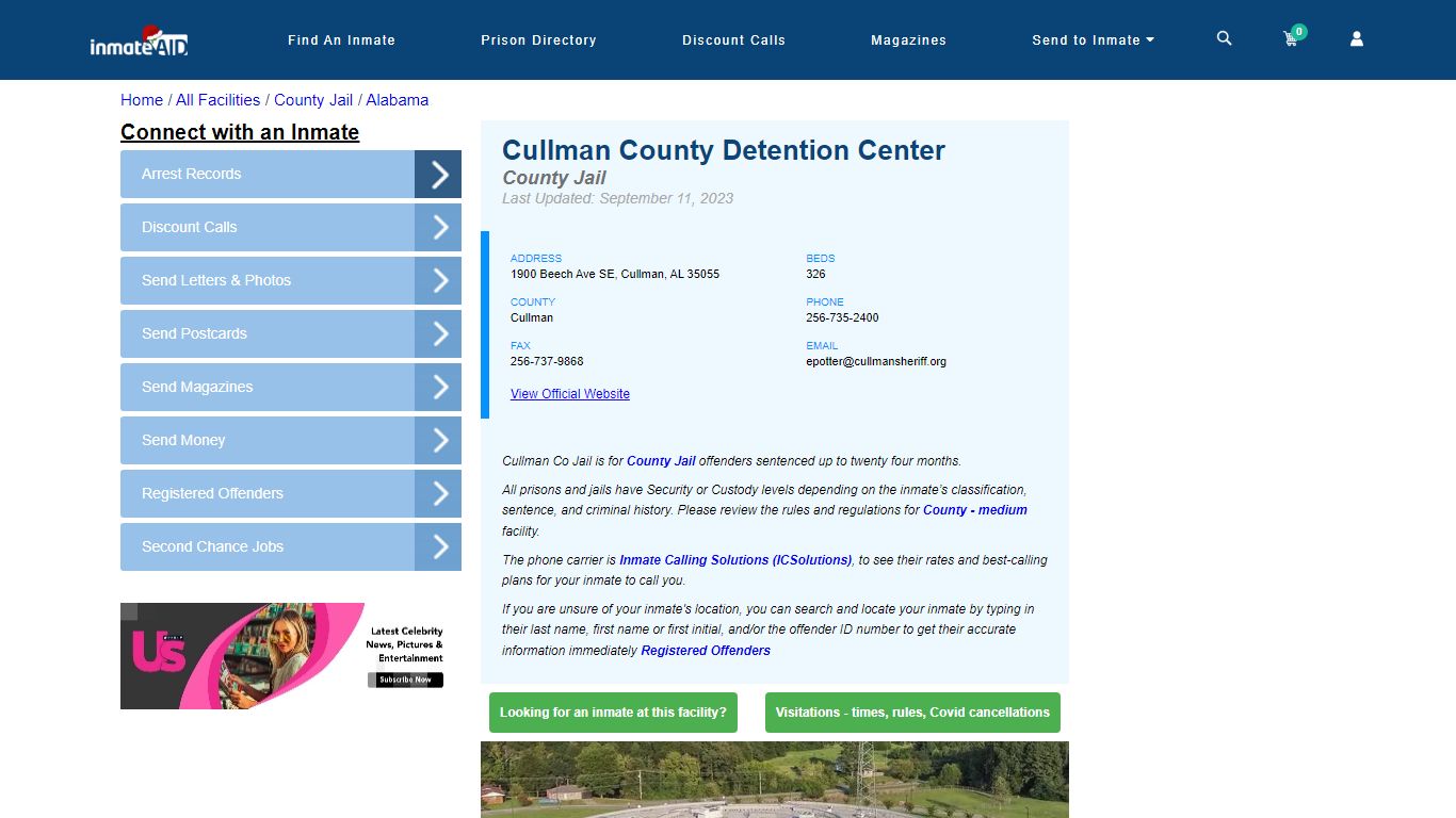 Cullman County Detention Center - Inmate Locator - Cullman, AL